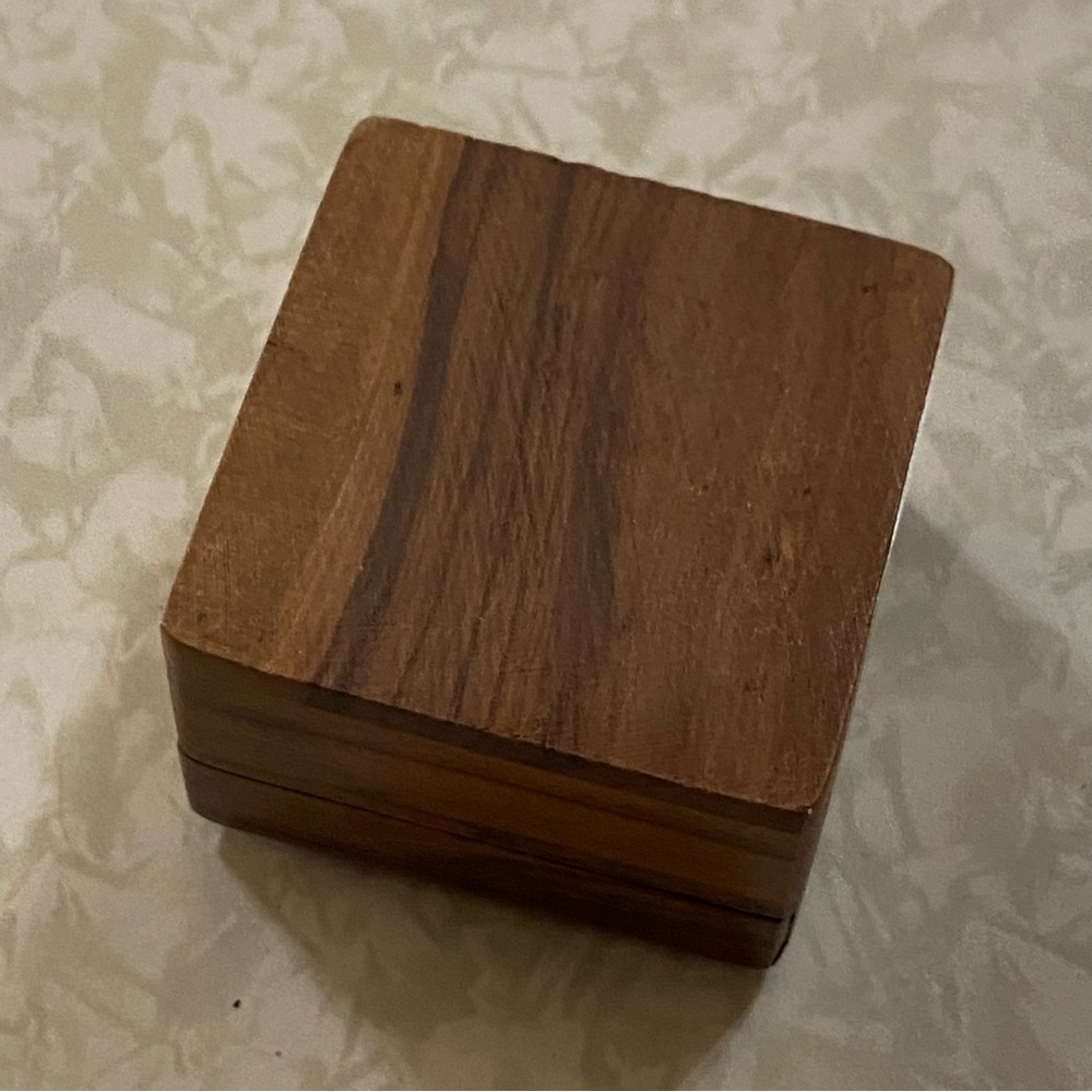 Vintage Jerusalem Small Wood Box #6374 β€οΈβπ₯ BEST PRICE - Picture 4 of 9